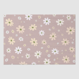 Retro Daisy floral Muster Boho Dekorative Seidenpapier