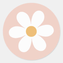 Retro daisy rosa boho