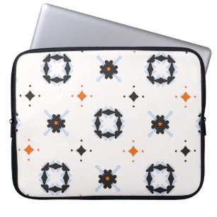 Retro Daisy Vintages Muster Handgezogenes Muster, Laptopschutzhülle