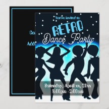 Retro Dance Party Aquamarin