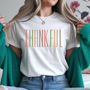 Retro Danke Erntedank Familien-Shirt für Sie T-Shirt
