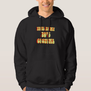 Retro Das ist mein 70er-Jahre-Kostüm Groovy Peac Hoodie