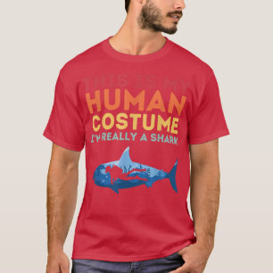 Retro, das ist mein menschliches Kostüm. Ich bin w T-Shirt