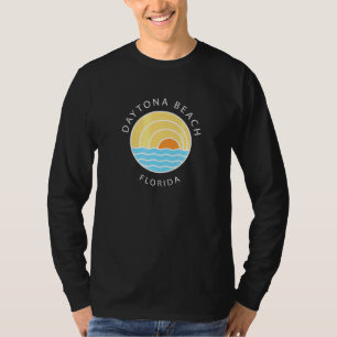 Retro Daytona Beach Florida farbenfroher Ozean Son T-Shirt