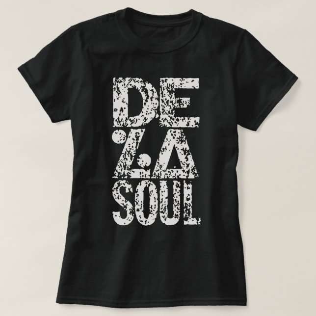Retro De La Soul Coole Musikgeschenke für Fan T-Shirt (Design vorne)