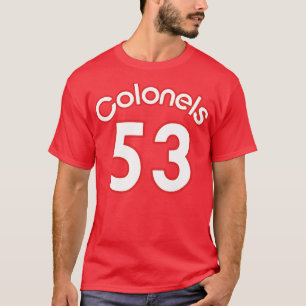 Retro Defunct Kentucky Colonels Artis Gilmore Trik T-Shirt
