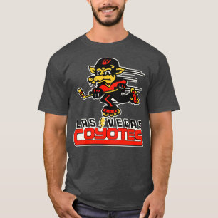 Retro Defunktionale Las Vegas Coyotes Roller Hocke T-Shirt