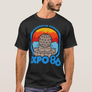 Retro Defunktiont Expo 86 World Fair Vancouver Kan T-Shirt