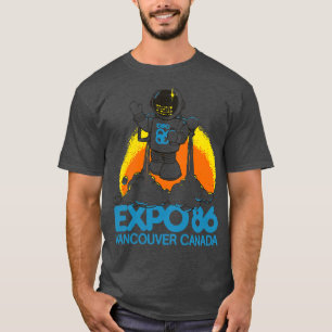 Retro Defunktiont Expo 86 World Fair Vancouver Kan T-Shirt