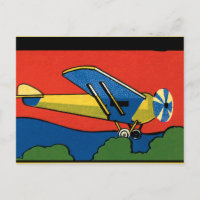 Retro Deko Flugzeug