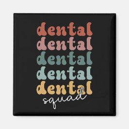Retro Dental Squad | Dental Team | Zahnärzte Magnet