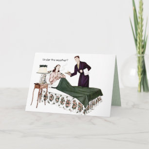 Retro der 40er Jahre wird gut Karte