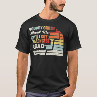 Retro der längsten Roadcard Board-Spielvergleiche T-Shirt