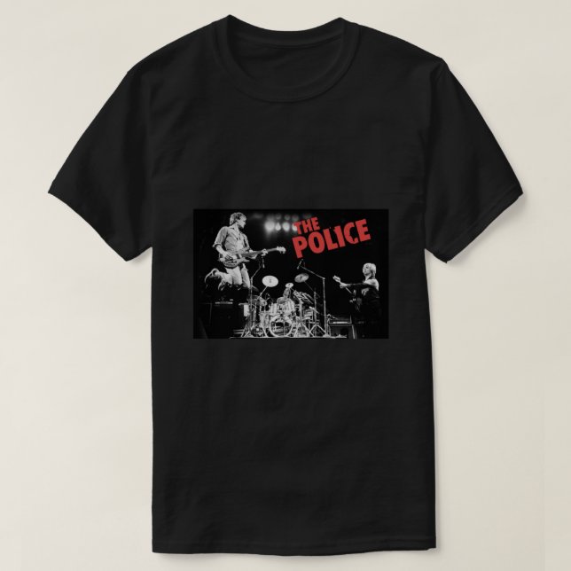 Retro der Polizei perfekte Band Geschenk für Fans T-Shirt (Design vorne)