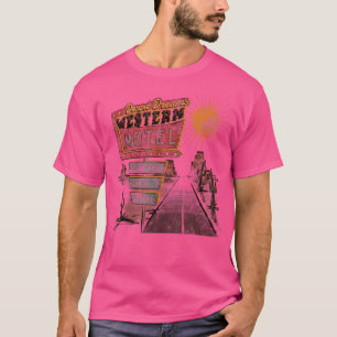 Retro Desert Dream Wüste Travel Cactus Road Weste T-Shirt