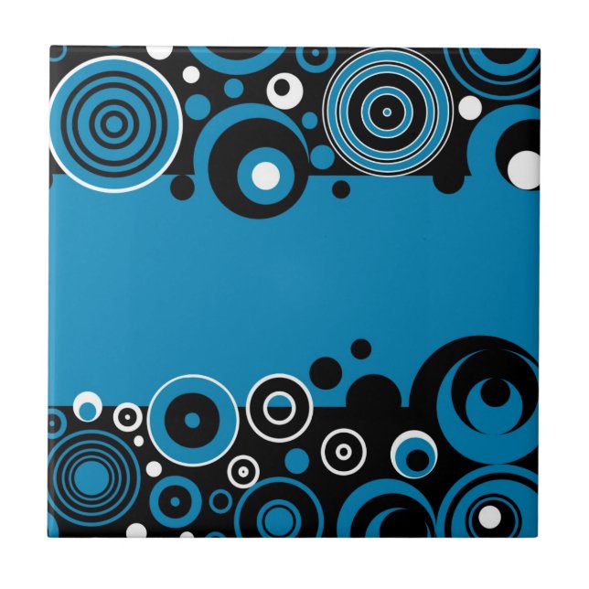 Retro-Design Fliese (Vorderseite)