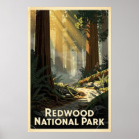 Retro-Design für den Redwood National Park