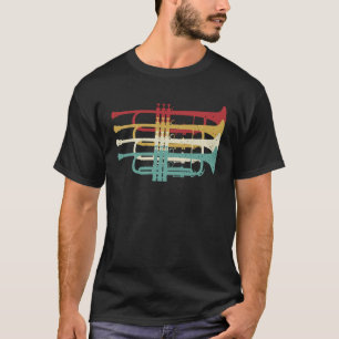 Retro-Design für Trompeter in einer Marschkapelle  T-Shirt