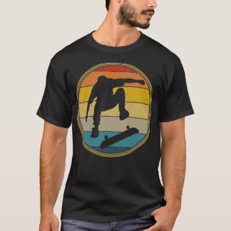 Retro-Design für Vintage Langboard-Skateboards T-Shirt