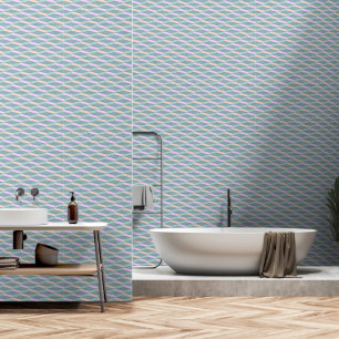 Retro-Design im Stil der Mitte des Jahrhunderts. Tapete