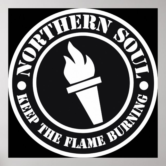 Retro-Design im Stil des nördlichen Souls Poster (Vorne)