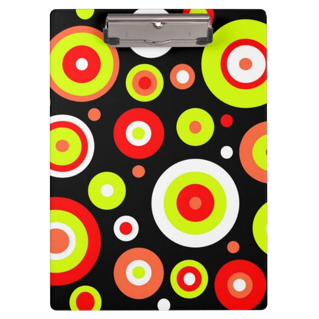 Retro-Design Klemmbrett (Vorderseite)