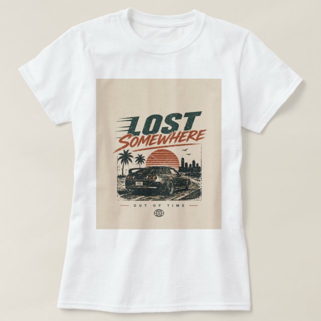 Retro-Design T-Shirt (Design vorne)