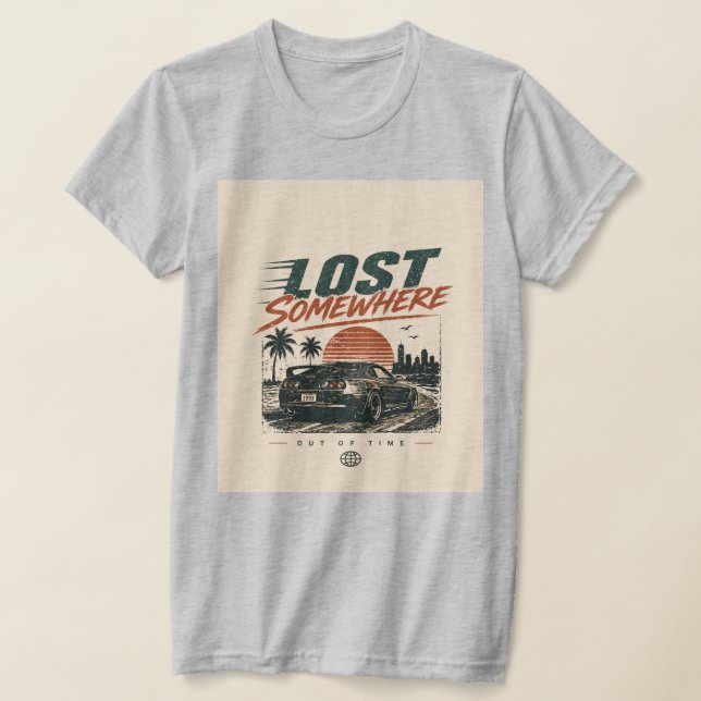 Retro-Design T-Shirt (Ablage )