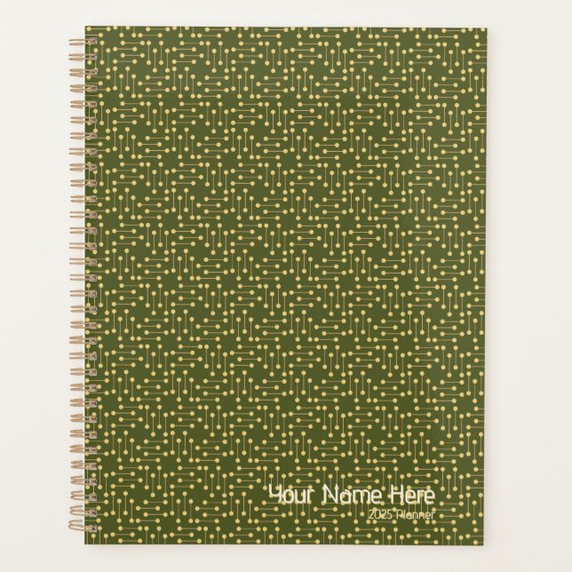 Retro Design Undated Planer and Calendar (Vorderseite)