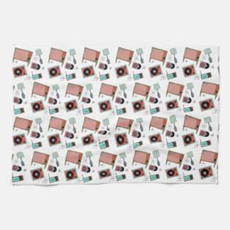 Retro-Designs Geschirrtuch
