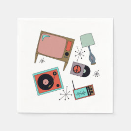 Retro-Designs Serviette