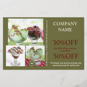 Retro-Desserteis Flyer