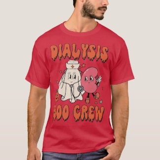 Retro Dialysis Boo Crew Dialyse NurHalloween C T-Shirt