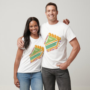 Retro dicker Oberschenkel Kürbiskugeln - Fall T-Shirt