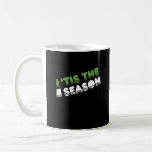Retro Dies ist die Weihnachtszeit Kaffeetasse