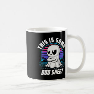Retro Dies ist ein Boo-Blatt Niedliches Geisterhau Kaffeetasse