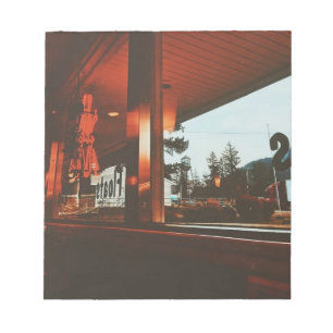 Retro Diner im Nordwestpazifik Notizblock