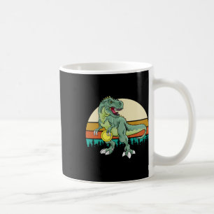 Retro Dino Dinosaur Golfspieler Geschenk T Rex Dis Kaffeetasse
