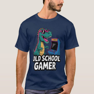 Retro Dinosaur Gamingee vintage friends T-Shirt