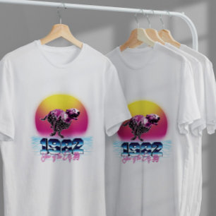 Retro Dinosaurus 1982 T - Shirt