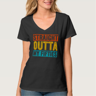 Retro direkt über meine 50 Jahre 60 Jahre alt 60. T-Shirt