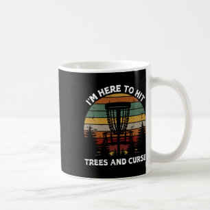 Retro-Disc-Golf-Design für Männer Frauen Kinder Di Kaffeetasse