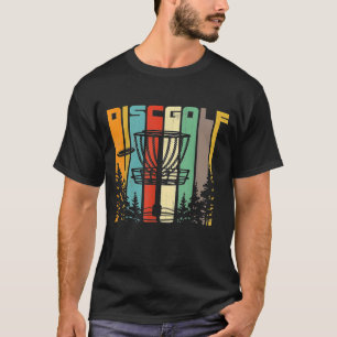 Retro Disc Golf Frisbee Golf Sport Hobby Cool T-Shirt