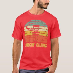 Retro Disc Golf Lustiger Frisbee Golf Vintage Disc T-Shirt
