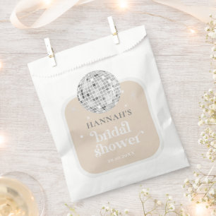 Retro Disco Ball Brautparty Geschenktütchen