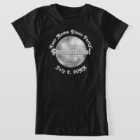 Retro Disco Ball PERSONALISIERTER T - Shirt