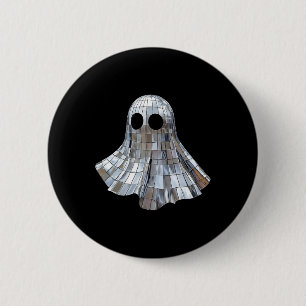Retro Disco Boo Halloween Boo in Boujee Spooky Dis Button