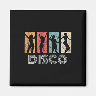 Retro Disco Dance 70er 80er Party Dance Dancer Magnet