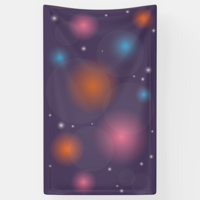 Retro Disco Foto Stand Hintergrund 70er 80er 90s Banner (Vertikal)