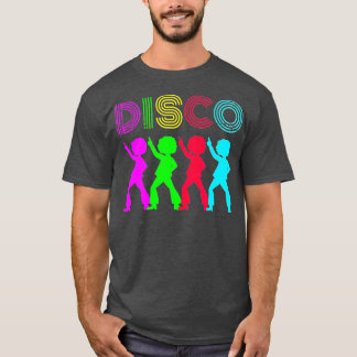 Retro Disco Hustle Tanzen Vintager 70er 80er Theme T-Shirt